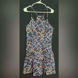 Banana Republic Multicolor Geometric Dress